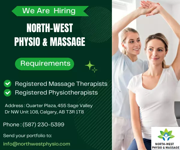 North-West Physio & Massage Hiring in Calgary