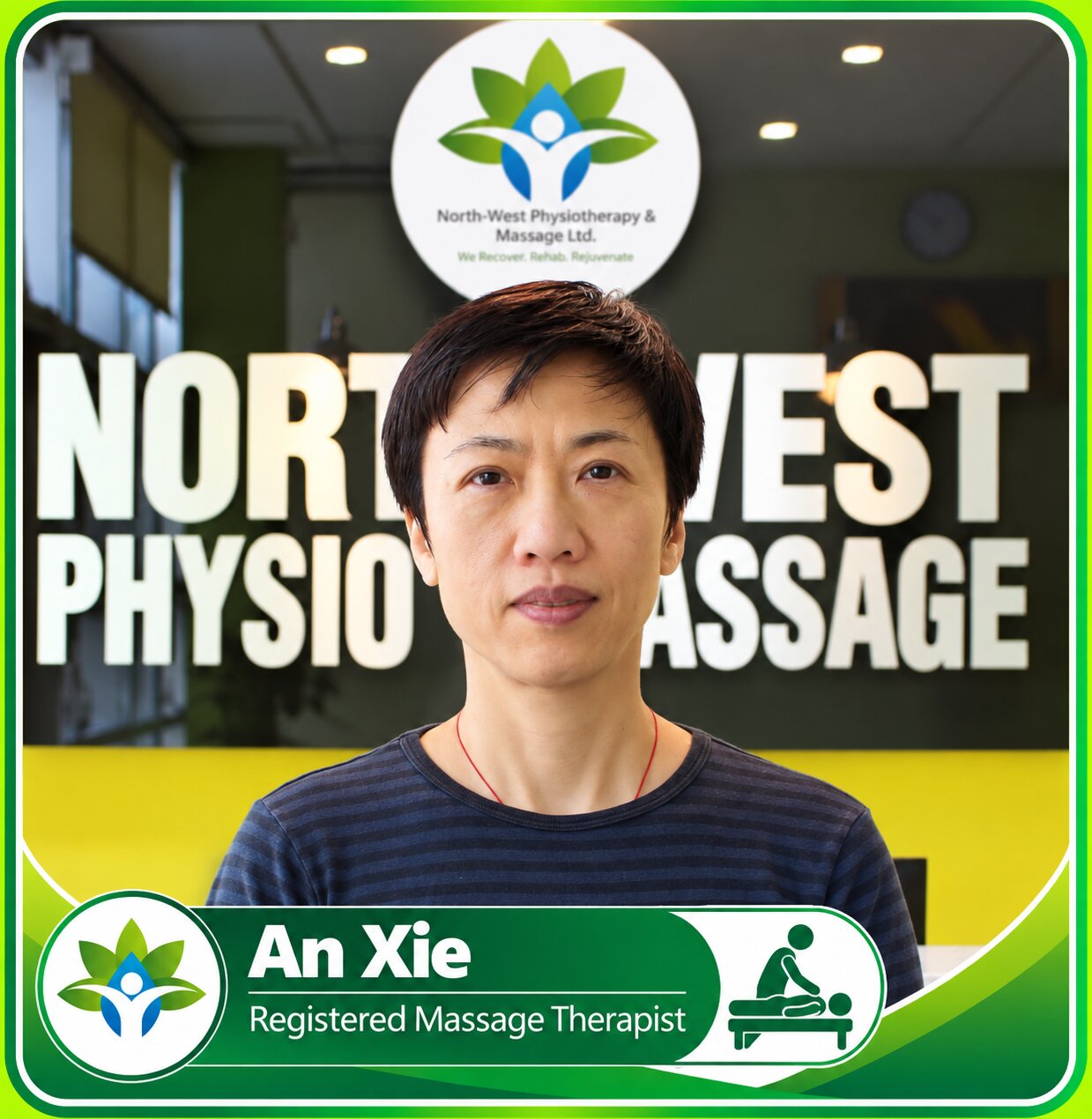 An Xie Registered Massage Therapist -North West Physio and Massage NW Calgary
