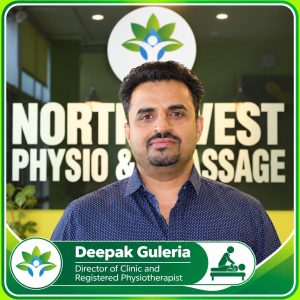 Deepak Guleria Director of clinic and Registered Physiotherapist -North West Physio and Massage NW Calgary