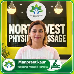 Manpreet kaur Registered Massage Therapist -North West Physio and Massage NW Calgary