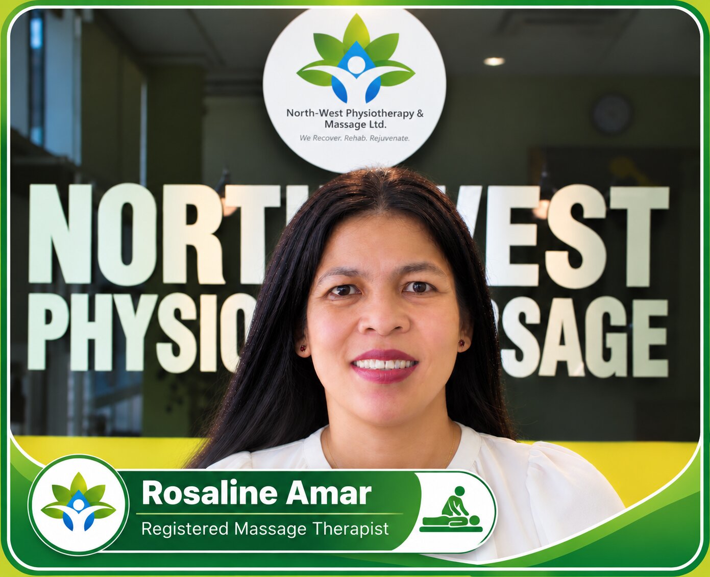 Rosaline Amar Registered Massage Therapist--North West Physio and Massage NW Calgary