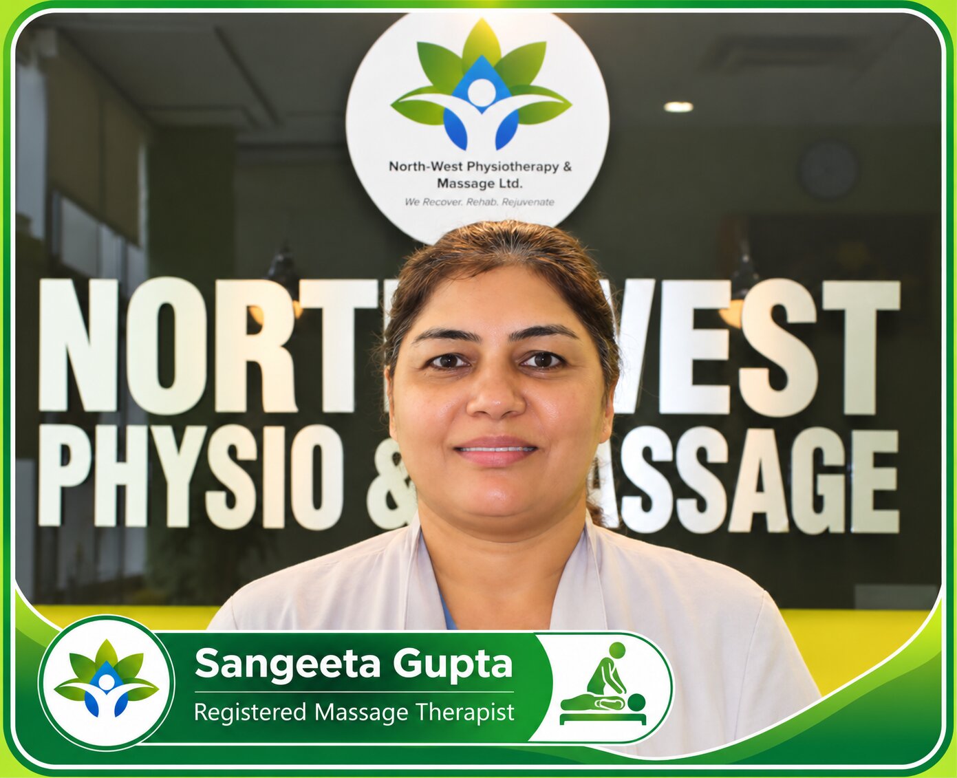 Sangeeta Gupta Registered Massage Therapist